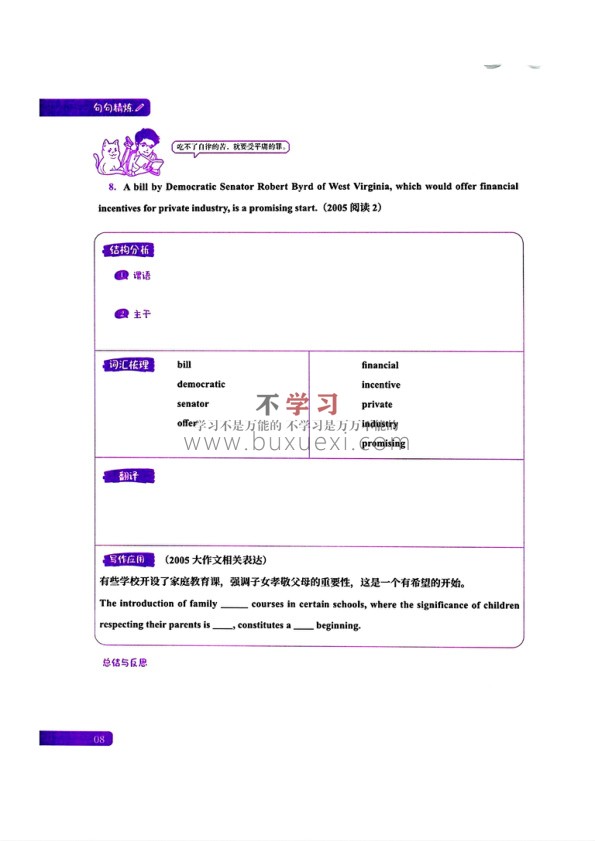 26刘晓燕《考研英语长难句加练》 PDF 17.02MB