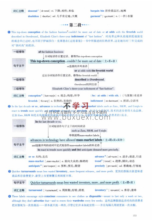2013年考研英语一逐词逐句精讲册  16.80MB